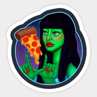 I came from Pizza Planet Sticker